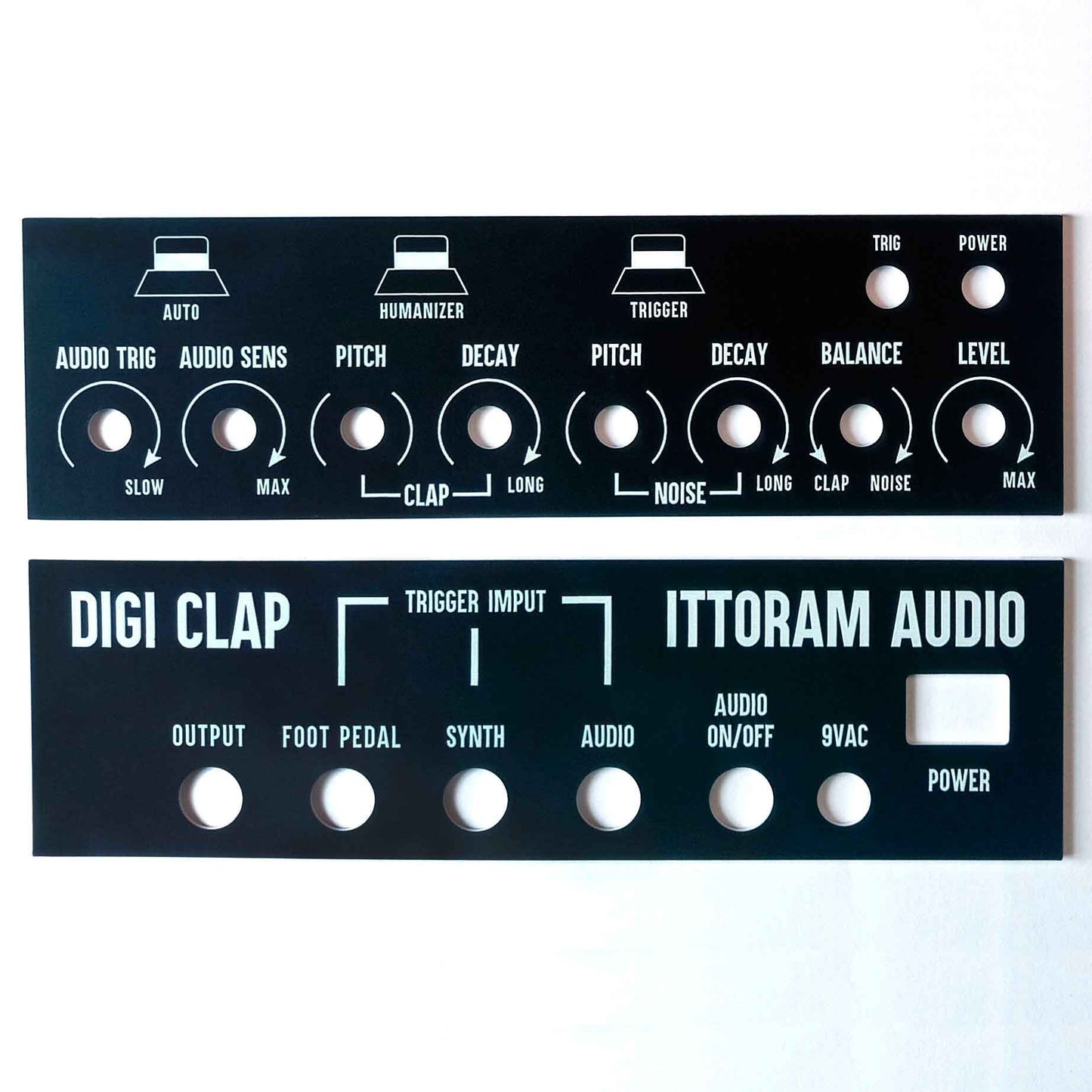 Black Aluminum Panels for Digi Clap